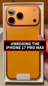 7.9K views · 36 reactions | The new iPhone 17 Pro Max has landed.  Apple’s latest Pro model packs the A19 Pro chip, longer battery life, Ceramic Shield 2 on the front and back, and Apple’s most advanced 48MP triple-camera system yet. The iPhone 17 Pro Max starts at $1,199 and comes in Cosmic Orange, Deep Blue, and Silver. Preorders are live now, with availability beginning this Friday. #iPhone17ProMax #CosmicOrange #AppleEvent #TechReview #Unboxing | PCMag | Facebook