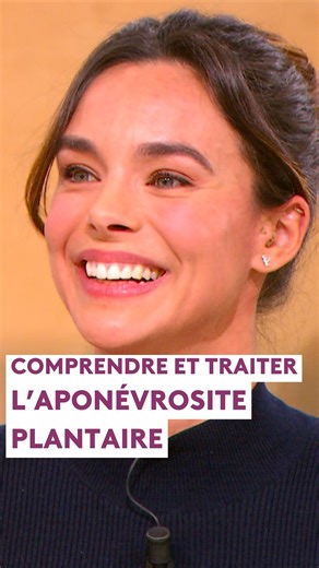 Le Mag de la Santé - France Télé on Instagram: "Qu’est-ce que l’aponévrosite plantaire et comment la soulager ? Le Dr Marine Lorphelin vous explique comment la prendre en charge et vous montre des étirements pour atténuer la douleur."