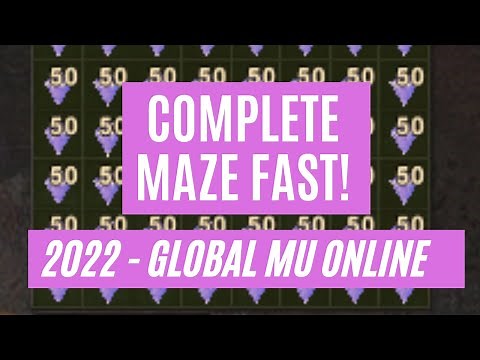 Global Mu Online: FASTEST way to clear Maze of Dimensions [2022]