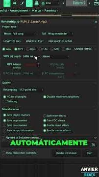 Exporta MP3 y WAV Eficientemente: ¡Truco Profesional Revelado! #shorts