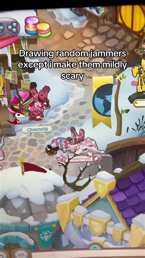 Animal Jam Art: Drawing Scary Jammers with Skill