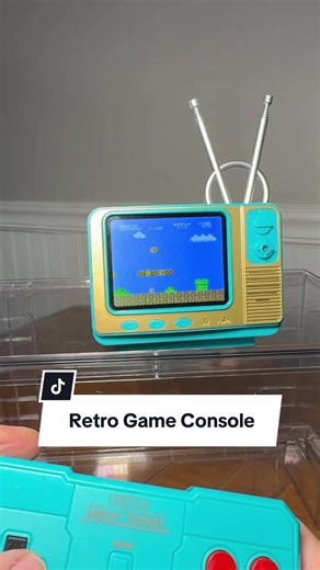 This little retro TV game console is my new “I need five minutes to myself” hack 😂 With 308 built-in games, it’s nostalgic, fun, and honestly the easiest gift idea ever. #retrogameconsole #nostalgicgifts #giftideas2025 #TikTokShopBlackFriday #TikTokShopCyberMonday