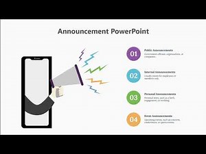 Announcement PowerPoint Presentation