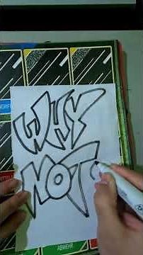 how to draw easy graffiti letters #graffitiart #graffiti #font #howtodraw #graffiti #art