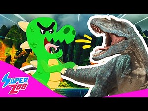 🦕🦖There's a dinosaur inside one of the surprise eggs! | Superzoo