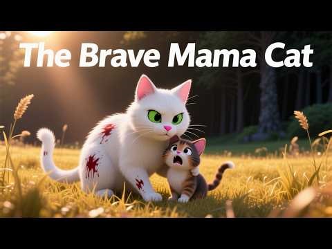 The Brave Mama Cat! #kitten #kids #mamacat #moralstory