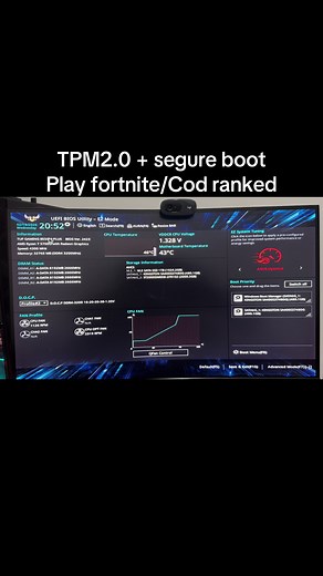 Como ativar TPM 2.0 e Secure Boot na Placa ASUS