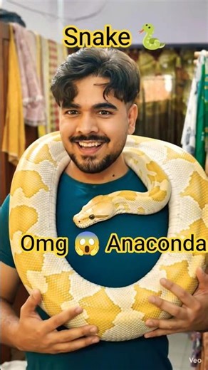 Big anaconda🐍 snake 🤯 #ai #ytshorts #shorts #viral