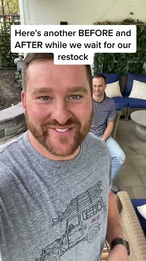 BEFORE/ AFTER while waiting for our restock! #faketan #fortheboys #tan #tantutorial #tanning 🔥 #smallbusiness