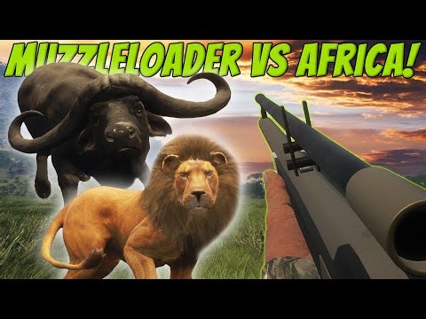 I Took The Muzzleloader To Africa & Hunted The BIGGEST Animals! Call of the wild