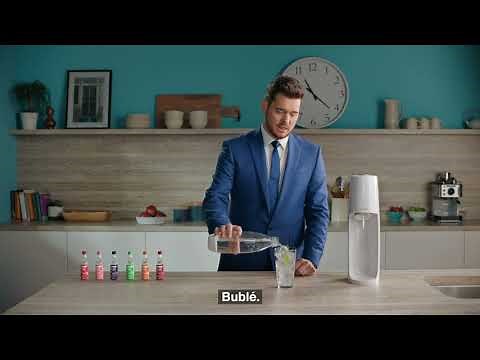 Michael Bublé Pours NEW bubly drops™ for SodaStream