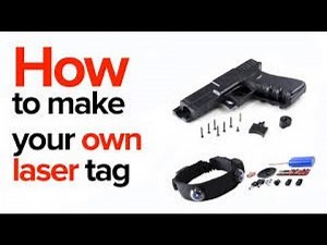 Laser tag DIY, how to make laser tag gun. Manual
