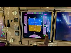 Boeing 747-8 Flight Display switching