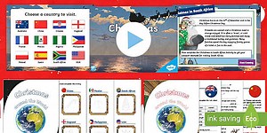 Grade 2/3 Life Skills Christmas around the World - Passport and Activity Pack