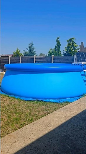 intex easy set 457x122cm #pool #fyp