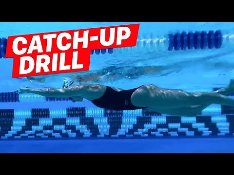 Beginner Swim Drill: Catch-Up