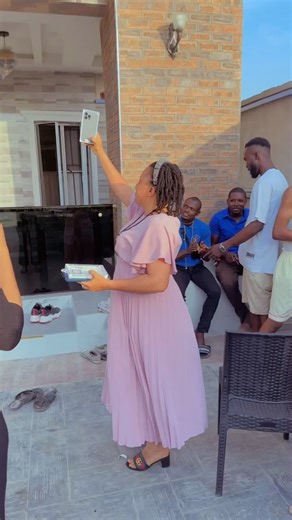 Birthday gift still landing iPhone 15 pro max all the way from Dubia... God is indeed great 🎉🎊 | Sons and Daughters of Zion Charismatic Ministry Int'l