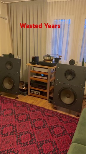Wasted Years, La Platine Verdier, EAR Phono, Audio Note, Supravox Open Baffle, 300b tube amplifier