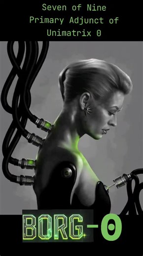 #borg #startrek #seven #unimatrix #resist