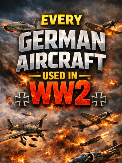 Every German Aircraft Used in WWII