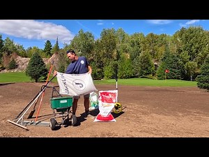 Backyard Golf Fairway Expansion: Lawn Renovation & Seeding