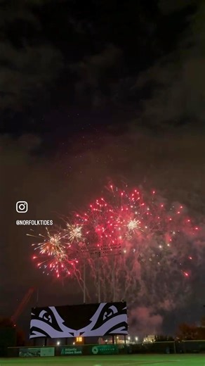 Our last postgame fireworks of the 2025 season is tonight! 🥹🎆 Don’t miss out! Tix: https://atmilb.com/3EtVN4o | Norfolk Tides