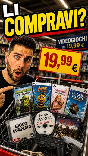 Do you remember these video games? 🛒🎮