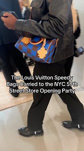 Spotted many versions of the iconic Louis Vuitton Speedy at the store opening this week! She’s a legend, she’s an icon! #louisvuitton #lvspeedy 🎥 : @lysslester | PurseBlog