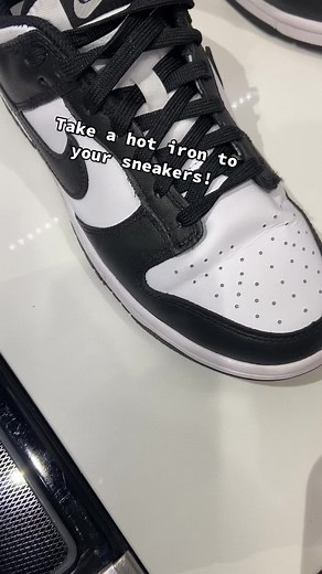 How to Use an Iron to Remove Creases from Sneakers