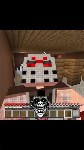 Minecraft Horror Map Mr Meet man For Troll Face Short ☠️☠️☠️