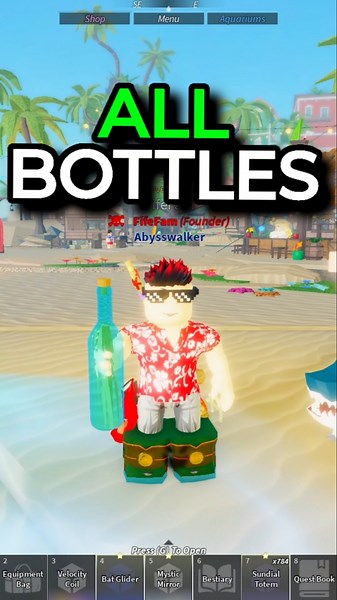 All 6 Coloured Bottles in Fisch! 🍾 | Fischfest 2026 Guide