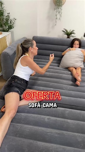 Nunca he visto nada igual 🤯 este sofá cama hinchable de intex es muy resistente y cómodo, ideal para casa, camping… lo tenéis AHORA a un PRECIO increíble⚠️ #sofa #cama #hinchables #intex #rebajasdeverano