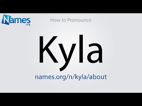 How to Pronounce Kyla