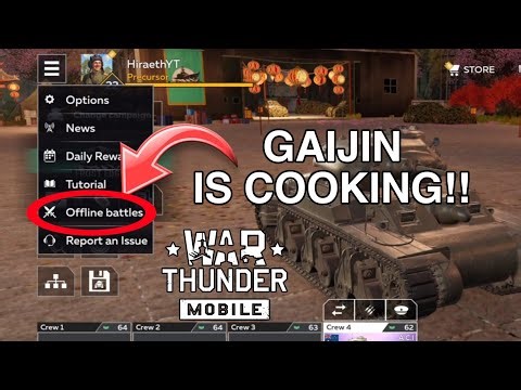Offline Battles in War Thunder Mobile!?