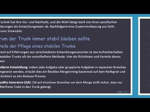 Best Practices für Entwicklungs-Branching vs. Trunk Development in der Softwareentwicklung