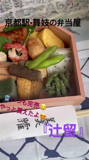 サンダーバード🚆ランチ『京都•辻留•弁当』