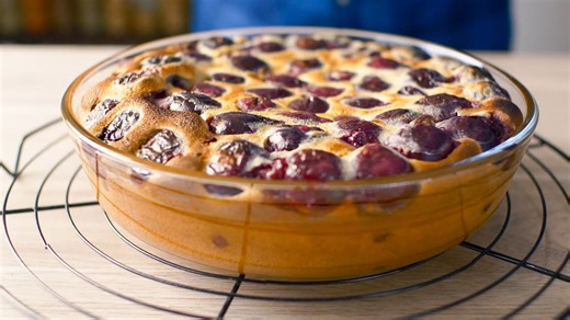 Bake this easy cherry clafoutis today!