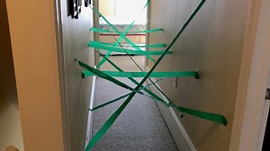 How to Make a DIY 'Laser' Maze in Your Home