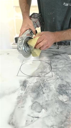 Cutting tile around a toilet flange | Richard I. Johnson