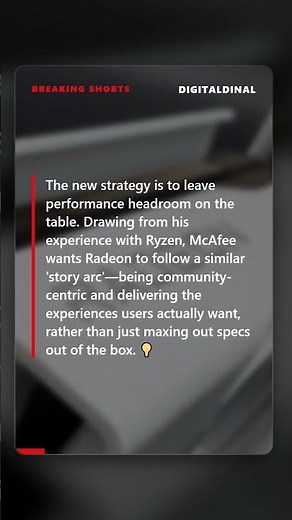 AMD's Big GPU Strategy Shift: Undervolting & Overclocking Headroom
