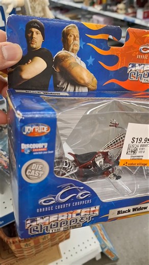 American Chopper motorcycle black widow model collectible item #goldhunter137
