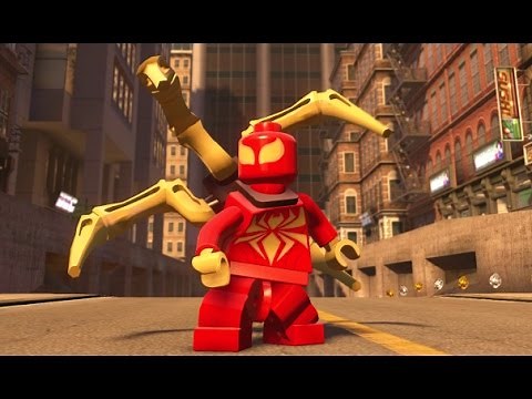 LEGO Marvel Avengers - Iron Spider Free Roam (Spider-Man DLC Showcase)