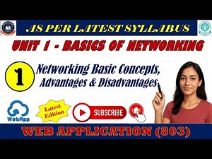 Chapter 1 : Networking Concepts || Networking Basic Concepts || Advantages & Disadvantages