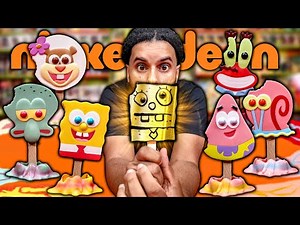 Hunting For The Gold In This STRANGE Spongebob Popsicle Figure Set