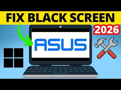 How to Fix ASUS Laptop Power On No Display - 2026 - Fix Laptop Black Screen