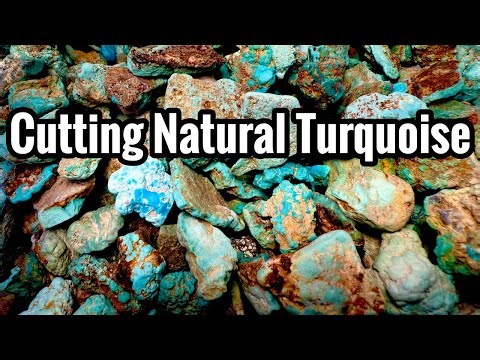 Cutting Natural Turquoise