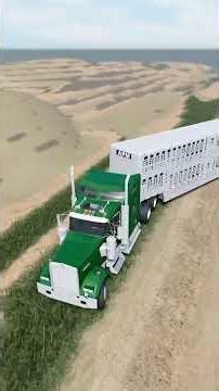 Using A Livestock Trailer In American Plains Mudding! (ROBLOX)