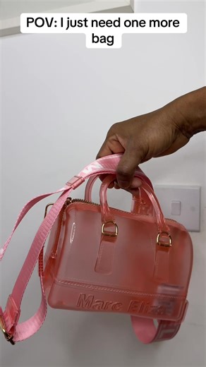 Fashionable Transparent Handbag, Simple Casual Jelly Bag with Adjustable Strap, Trendy Versatile High-quality Daily Commuting Bag, Girl Fashionable Shopping Bag #bags #bag #fashionbag #tiktokmademebuylt