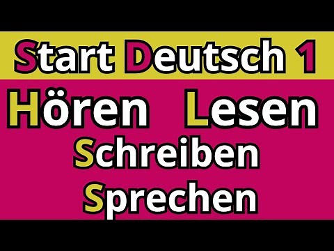 Start Deutsch 1 Hören, Lesen, Schreiben & Sprechen A1 2024