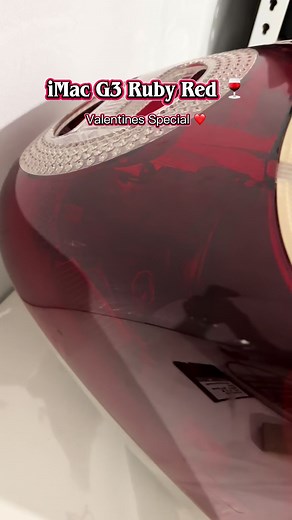 The Most Romantic Computer: iMac G3 Ruby Red
